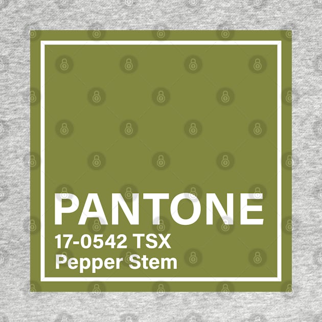 pantone 17-0542 TSX Pepper Stem by princessmi-com